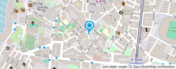 מפת הגעה אל רבקה ורשבסקי פסיכואנליטיקאית קלינית