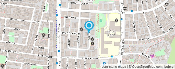 מפת הגעה אל דגש שירותי ניקיון