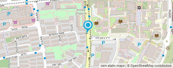 מפת הגעה אל המרכז לפיתוח קריירה