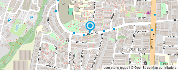 מפת הגעה אל מאיה גרין RCHom - הומאופטיה קלאסית