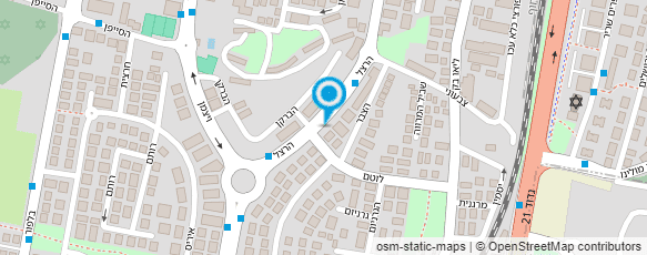 מפת הגעה אל צהרון צוף