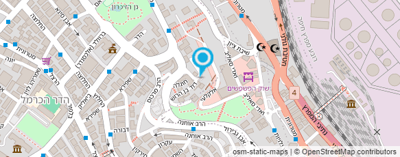 מפת הגעה אל עו"ד נמרוד ערב