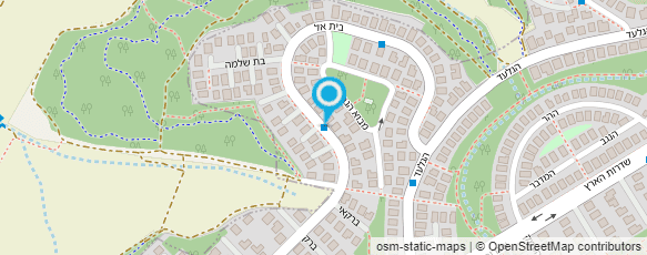 מפת הגעה אל אלירן-שיעורים פרטיים אונליין