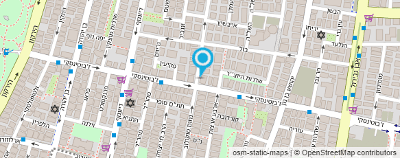 מפת הגעה אל יעל מנור נטורופטית