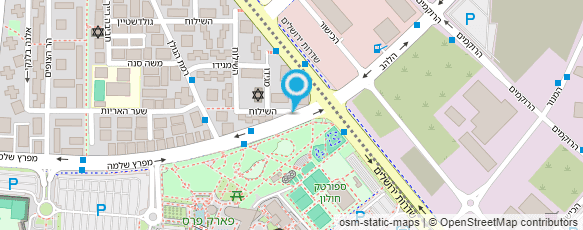 מפת הגעה אל תיאטרון הפרחים