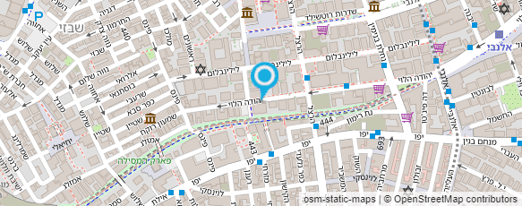 מפת הגעה אל פזית תמרי