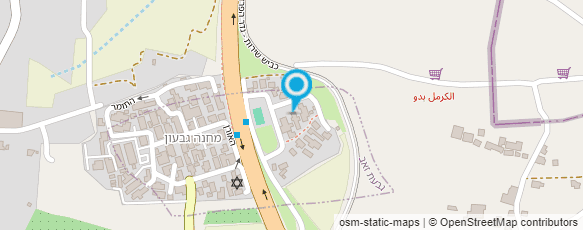 מפת הגעה אל קרביאן רפאל -עבודות קבלניות