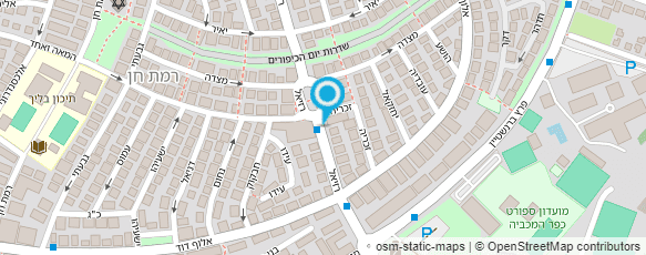 מפת הגעה אל גן הילדים