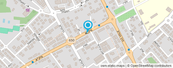 מפת הגעה אל מוטי שטרית