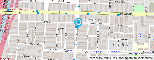 מפת הגעה אל שי טכנאי מקררים