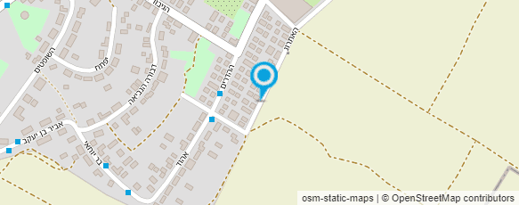 מפת הגעה אל יואל אמית-בי"ס לכדורסל