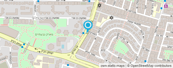 מפת הגעה אל מורה לנהיגה- כפיר בוריה