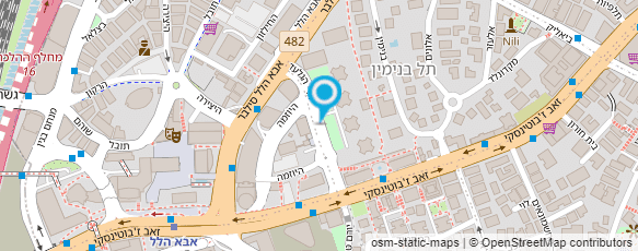 מפת הגעה אל רוזין רוזנבלום