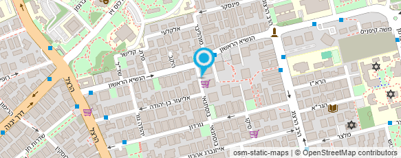 מפת הגעה אל ענבר ויטנברג-דיאטנית קלינית