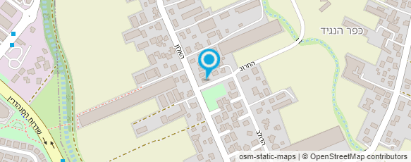 מפת הגעה אל ח.צ. אבטחת תנועה