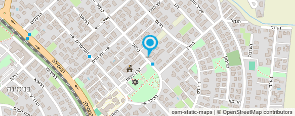 מפת הגעה אל תחנת אופניים רכבת בנימינה מפת הגעה אל תחנת אופניים רכבת בנימינה