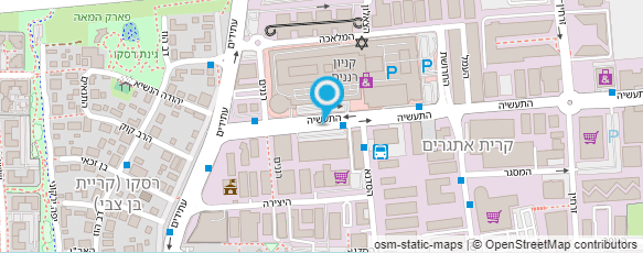 מפת הגעה אל אירופלקס לשינה טובה יותר