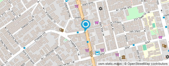 מפת הגעה אל הפסקת אוכל