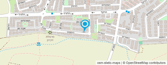 מפת הגעה אל ורד ואתורי-רו"ח