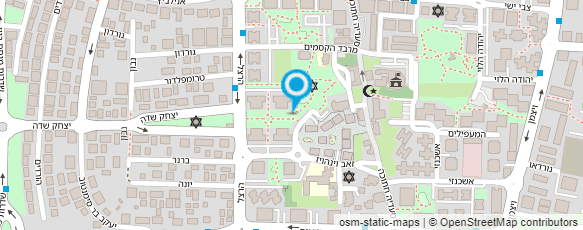 מפת הגעה אל גלזק יעקב ניהול פרוייקטים