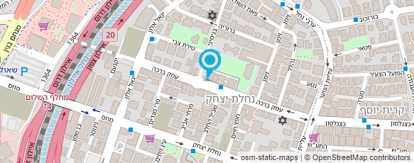 מפת הגעה אל ג.ס. בית ספר לטניס