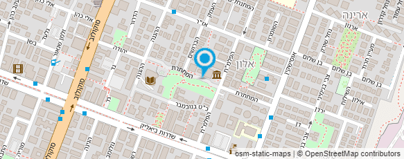 מפת הגעה אל בשביל הרוח