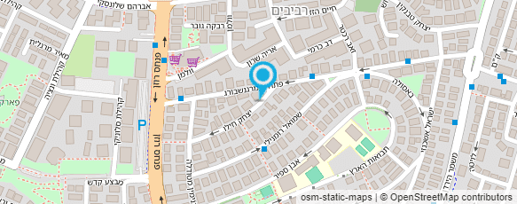 מפת הגעה אל בקשועוגה bakshuga