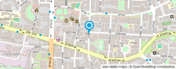 מפת הגעה אל אילן סבירסקי-  בוטיק צילום