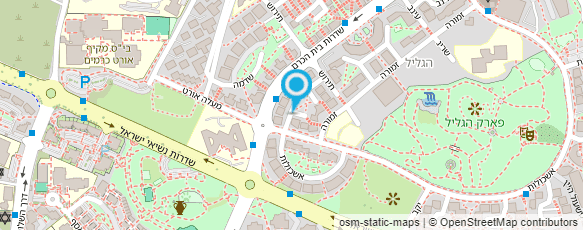 מפת הגעה אל גבריאלה פוגל-מורה פרטית