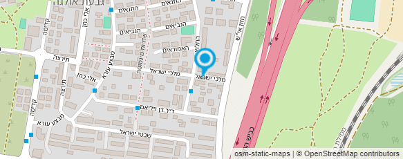 מפת הגעה אל הגן התורני אור השלושה