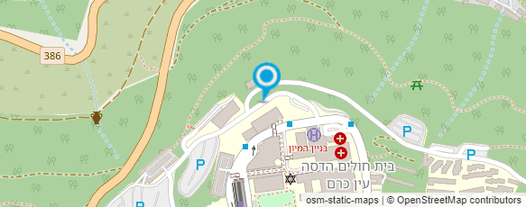 מפת הגעה אל ליידי קומפורט