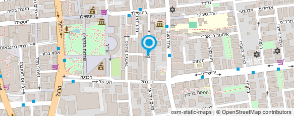 מפת הגעה אל י.מ. אינסטלציה