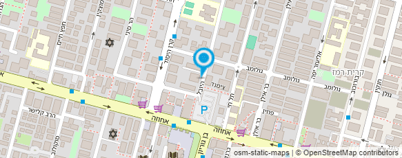 מפת הגעה אל לוצי מרקס-נוימן MSW פסיכותרפיה