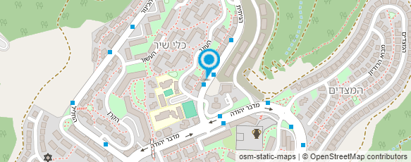 מפת הגעה אל ביחד-שרותי הכרויות