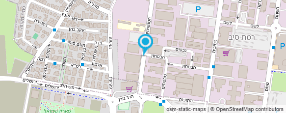 מפת הגעה אל פייקול גבייה באמצעות הטלפון