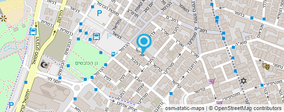 מפת הגעה אל רועי לימודי סקסופון