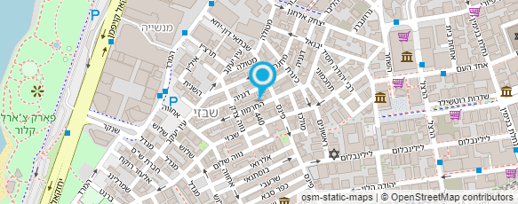 מפת הגעה אל אריאל צוקרמן עיצוב תעשייתי