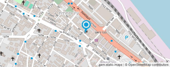 מפת הגעה אל י.נחמני- משרד עו"ד