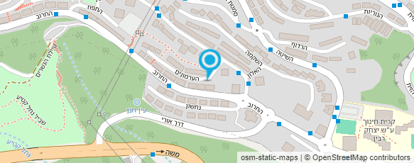 מפת הגעה אל אלוני אחזקת הבית