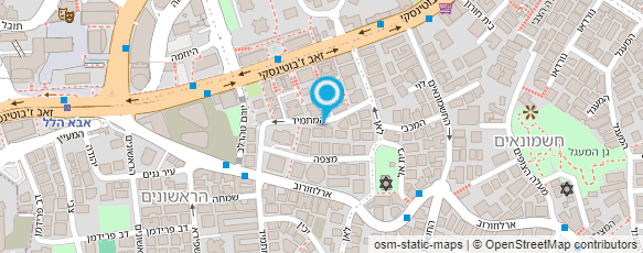 מפת הגעה אל ג'אנה וייס שיאצו