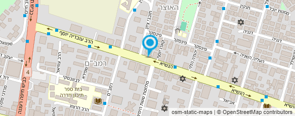 מפת הגעה אל עיצוב שיער גדי