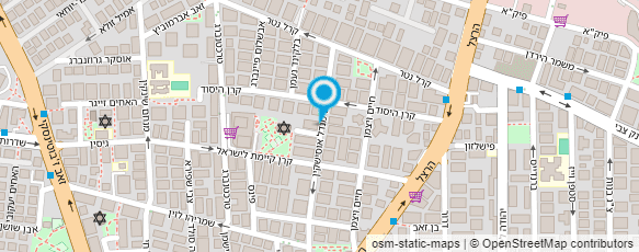 מפת הגעה אל בית היופי של נדיה