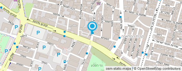 מפת הגעה אל ביסטרו בונז'ור