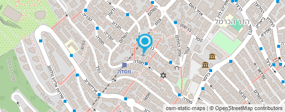 מפת הגעה אל קפה אליקה