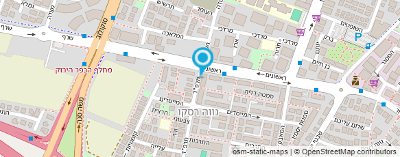 מפת הגעה אל טל קסטן מגורי