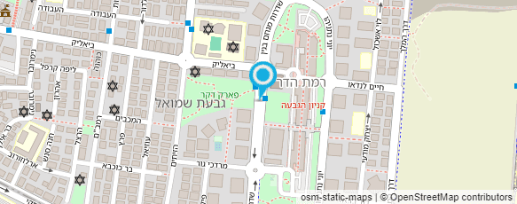 מפת הגעה אל אירועים בראש טוב