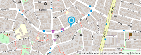 מפת הגעה אל אולפני אר אייג' סטודיו