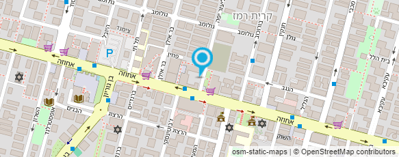 מפת הגעה אל נג'ימה מטבח ישראלי