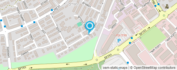 מפת הגעה אל מספרת רוני