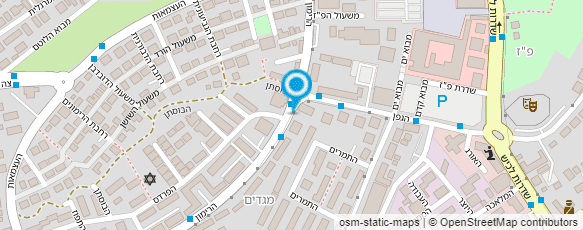 מפת הגעה אל המספרה של זהבה